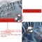 4 Set Pant Waist Tightener, Adjustable Waist Buckle Set, Extra Button for Jeans to Make Tighter, Button Adjuster for Pants, Jeans, Skirts, Sleeves, (Silver)